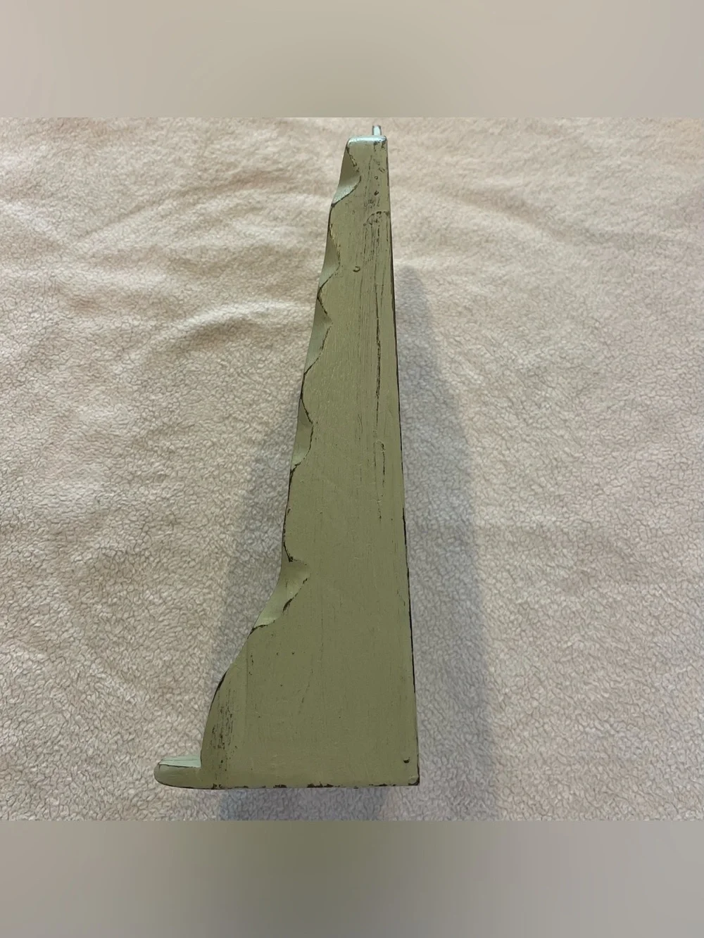 Primitive Wooden Wall Candle Box Let Your Light Shine Sage Green Farmhouse Decor